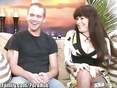 daugher catches mom getting ass fucked